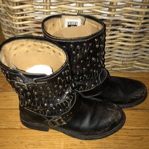 Short Moto Studded Boot by Frye